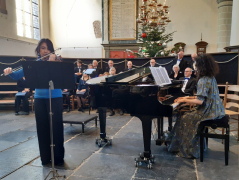 7 Kerstconcert met Isabel Negrín López (piano) en Fátima Hernández Silva (viool)